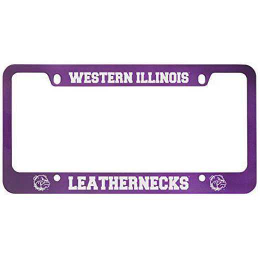 SM-31-PURP-WESTIL-1-LRG: LXG SM/31 CAR FRAME PUR, Western Illinois